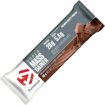 Батончик Dymatize Super Mass Gainer с 28 граммами протеина и вкусом шоколада Делюкс 90 грамм: цены и характеристики
