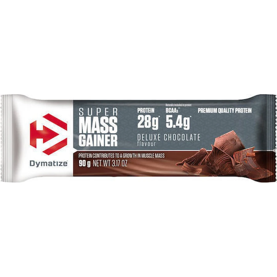 Батончик Dymatize Super Mass Gainer с 28 граммами протеина и вкусом шоколада Делюкс 90 грамм: цены и характеристики