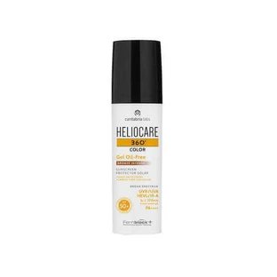 Гель для обличчя Heliocare 360 Colour Gel Безмасляний сонцезахисний гель для обличчя SPF50 з інтенсивним бронзовим пігментом 50 мл