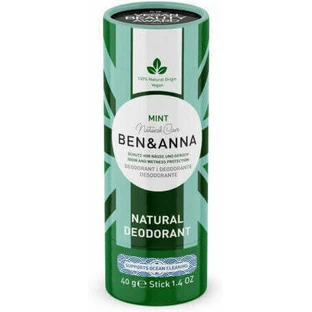 Ben & Anna М'ятний натуральний дезодорант Натуральний дезодорант-стік Aluminium Free 40гр