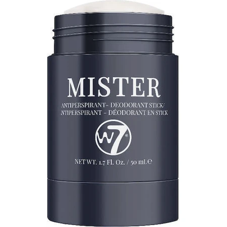 W7 Cosmetics Mister Антиперспірант Дезодорант-стік 50мл W7 Cosmetics Mister Антиперспірант Дезодорант-стік 50мл: ціни та характеристики