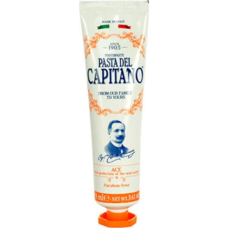 Зубна паста Pasta del Capitano Ace Зубна паста 75мл: ціни та характеристики