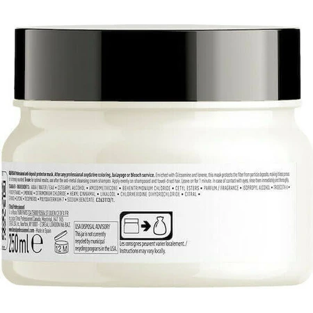 L'Oréal Professionnel Expert Series Відновлююча маска для волосся з ефектом металодетоксикації 500 мл: ціни та характеристики