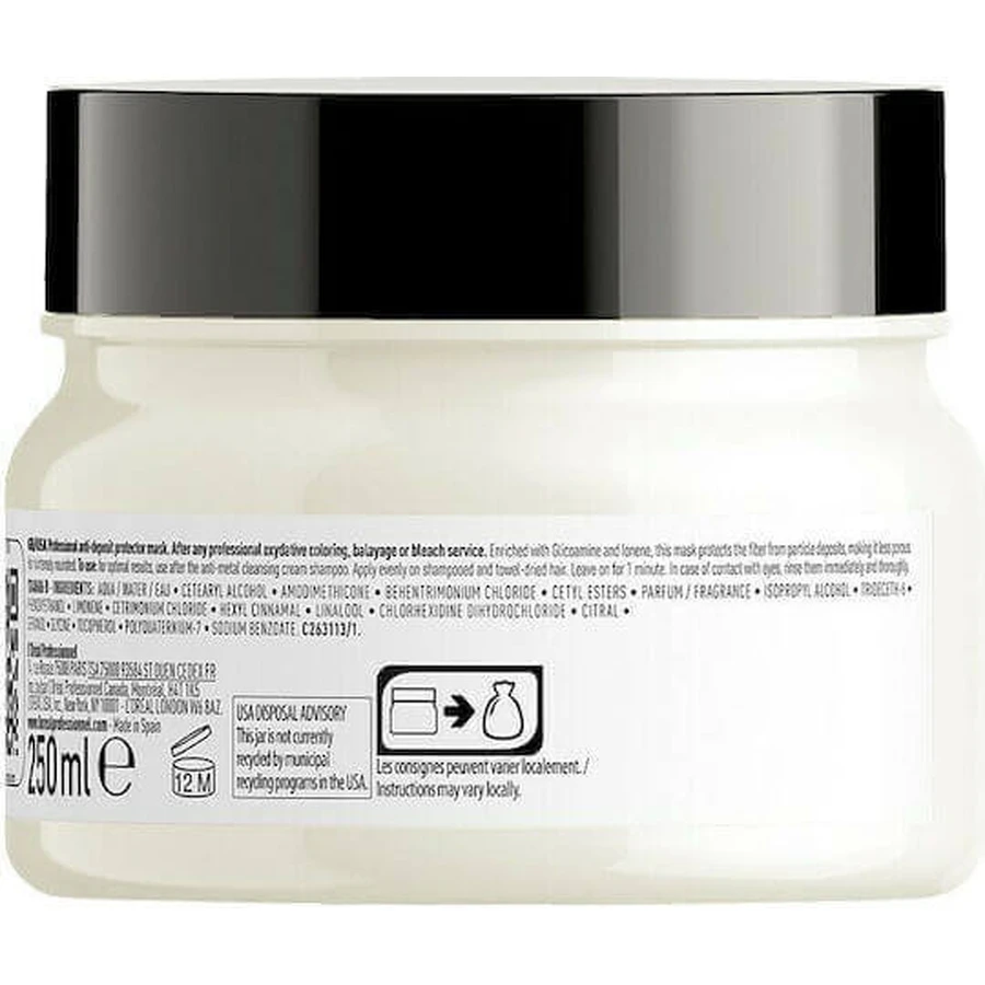 L'Oréal Professionnel Expert Series Відновлююча маска для волосся з ефектом металодетоксикації 500 мл: ціни та характеристики