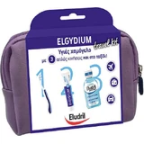 Elgydium Eludril Travel Kit Зубная паста 50 мл, зубная щетка и паста для полоскания рта