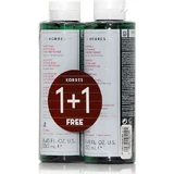 Korres Cystine & Glycoproteins Шампунь от выпадения волос для хрупких волос 2x250 мл