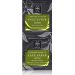 Apivita Express Beauty Глибокий відлущуючий скраб для обличчя з оливковою олією 8 мл: ціни та характеристики