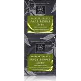Apivita Express Beauty Глубоко отшелушивающий скраб для лица с оливковым маслом 8 мл