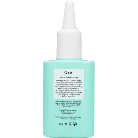 Q+A Natural Skincare Поживна олія для волосся проти випадіння 50мл: ціни та характеристики