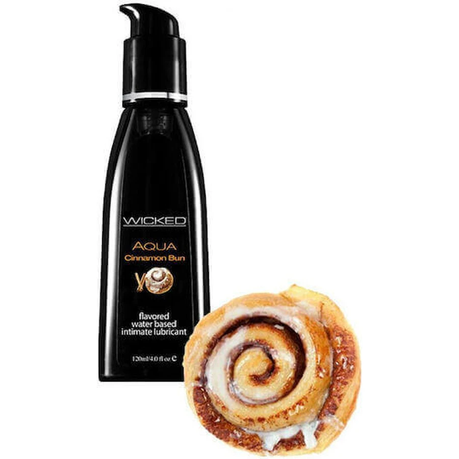 Wicked Aqua Ароматизированный лубрикант Cinnamon Bun 120 мл: цены и характеристики