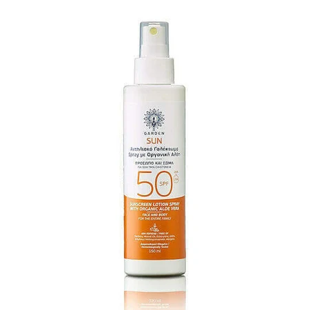 Garden Sun Face/Body Emulsion Солнцезащитный крем для лица и тела SPF50 спрей 150 мл: цены и характеристики