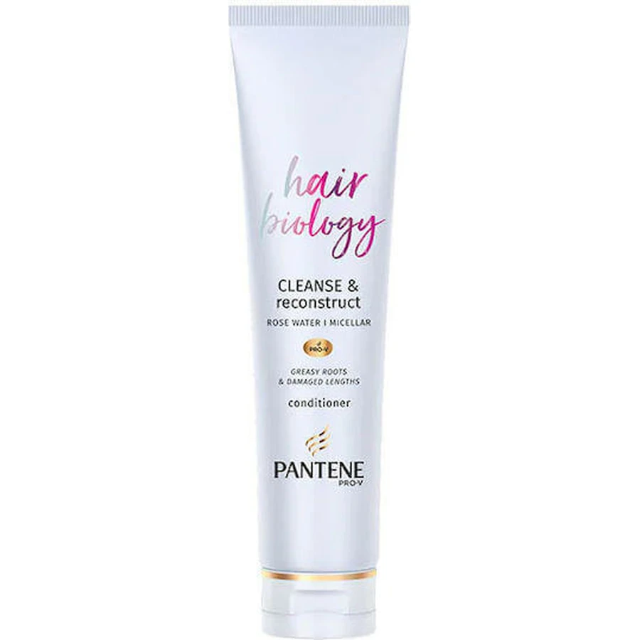 Pantene Pro V Hair Biology Cleanse & Reconstruct Реконструюючий/живильний кондиціонер для всіх типів волосся 160 мл: ціни та характеристики