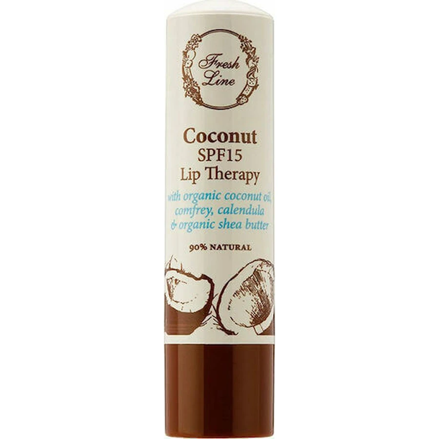 Бальзам для губ Fresh Line Кокосовая защита от солнца SPF15 5,4гр: цены и характеристики