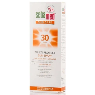 Sebamed Multi Protect Sun Водостійкий сонцезахисний лосьйон для тіла SPF30 Спрей 150 мл