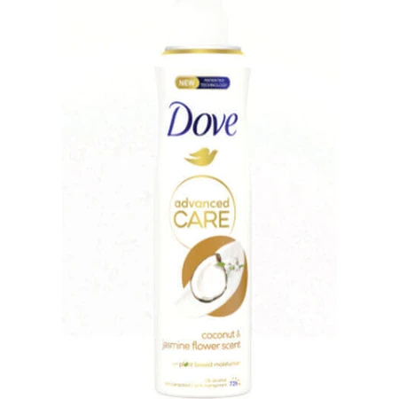 Дезодорант-спрей Dove Advanced Care Кокос і квітки жасмину 150 мл: ціни та характеристики
