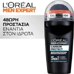 L'Oreal Paris Men Expert Carbon Protect 4 в 1 Дезодорант 48h Roll-On 50ml: цены и характеристики