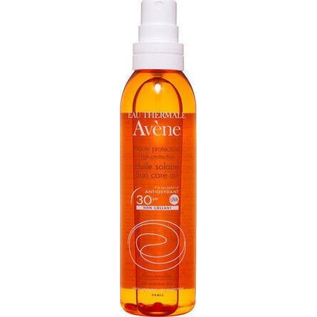 Eau Thermale Avène Huile Solaire Eau Thermale Avène Huile Solaire Водостойкое солнцезащитное масло для тела SPF30 спрей 200 мл: цены и характеристики