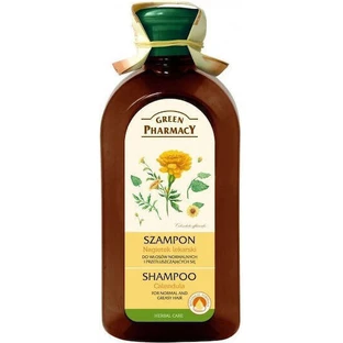 Зеленая аптека Шампунь для волос с календулой против перхоти и выпадения волос для нормальных волос 350 мл