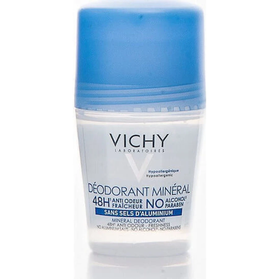 Vichy Mineral Deodorant 48h Roll-On Дезодорант без алюминия 50 мл: цены и характеристики