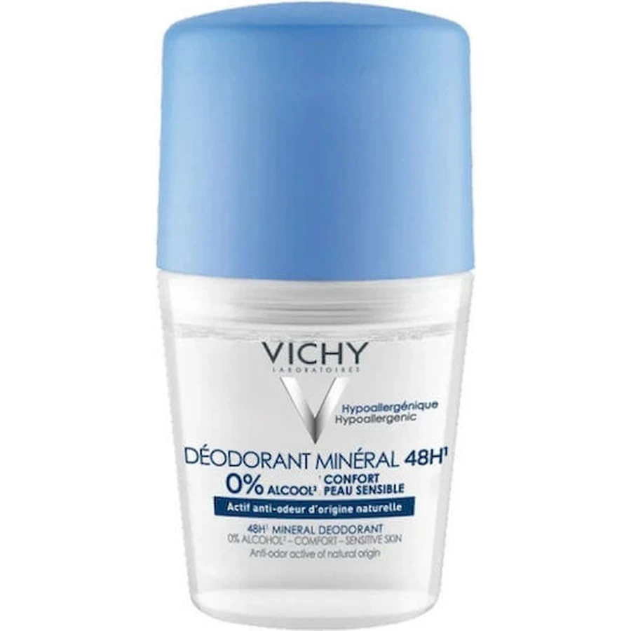 Vichy Mineral Deodorant 48h Roll-On Дезодорант без алюминия 50 мл: цены и характеристики