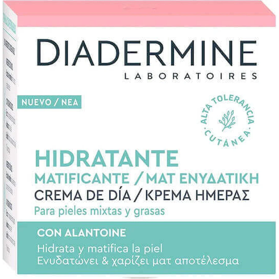 Diadermine Essential Care Double Action Light 48h Зволожуючий, антивіковий та відновлюючий денний крем для обличчя з гіалуроновою кислотою 50 мл: ціни та характеристики