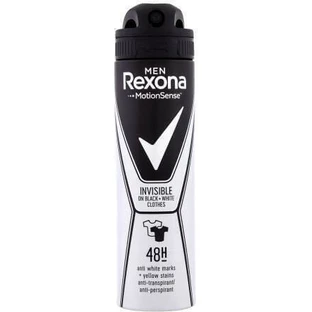 Rexona Men Motion Sense Invisible Black & White 48h Anti-perspirant Дезодорант 48h Дезодорант-спрей 150 мл