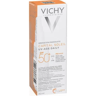 Vichy Capital Soleil UV-Age Денний водостійкий крем для обличчя SPF50 40мл