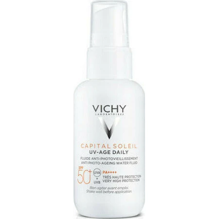 Vichy Capital Soleil UV-Age Ежедневный водостойкий крем для лица SPF50 40 мл: цены и характеристики