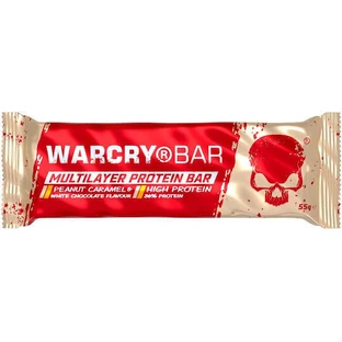 Батончик Genius Nutrition Warcry с 36% белка и вкусом арахисовой карамели 55 гр.