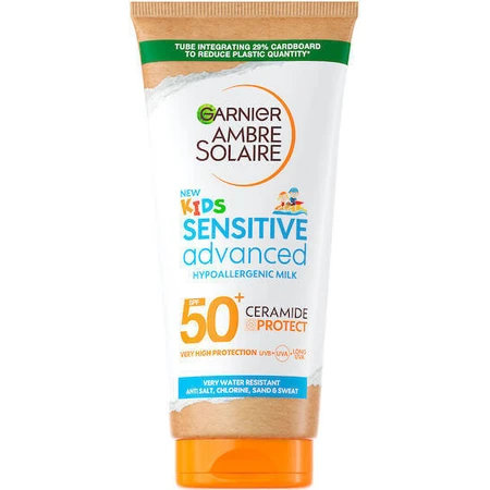 Garnier Sensitive Advanced Eco Waterproof Детский солнцезащитный крем-эмульсия SPF50 175 мл: цены и характеристики