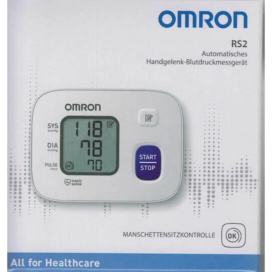 Інтернет-магазин Omron RS2 Тонометр на зап'ястя HEM-6161-D HEM-6161-D: ціни та характеристики