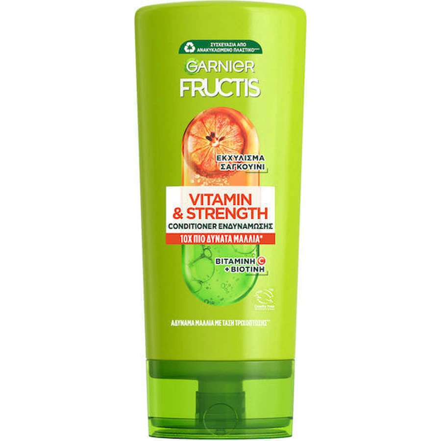 Garnier Fructis Fructis Кровавый апельсин Витамин и сила Восстановление/питание Кондиционер для окрашенных волос 200 мл: цены и характеристики