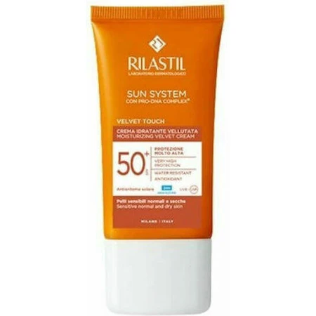 Rilastil System Velvet Cream Солнцезащитный крем для лица SPF50 50 мл: цены и характеристики