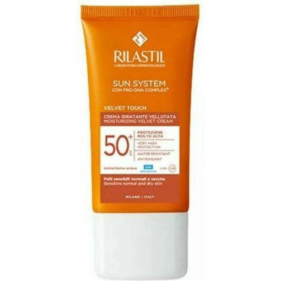 Rilastil System Velvet Cream Солнцезащитный крем для лица SPF50 50 мл: цены и характеристики