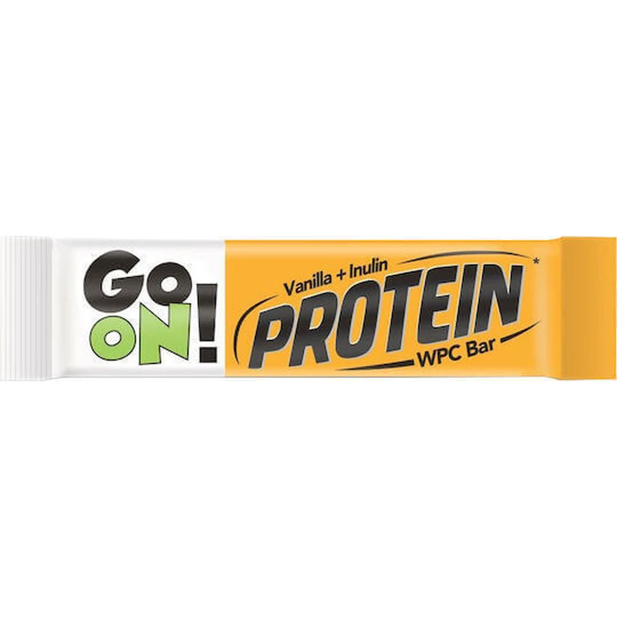 Протеїновий батончик Go On Nutrition з 20% білка та ванільним смаком 50гр: ціни та характеристики