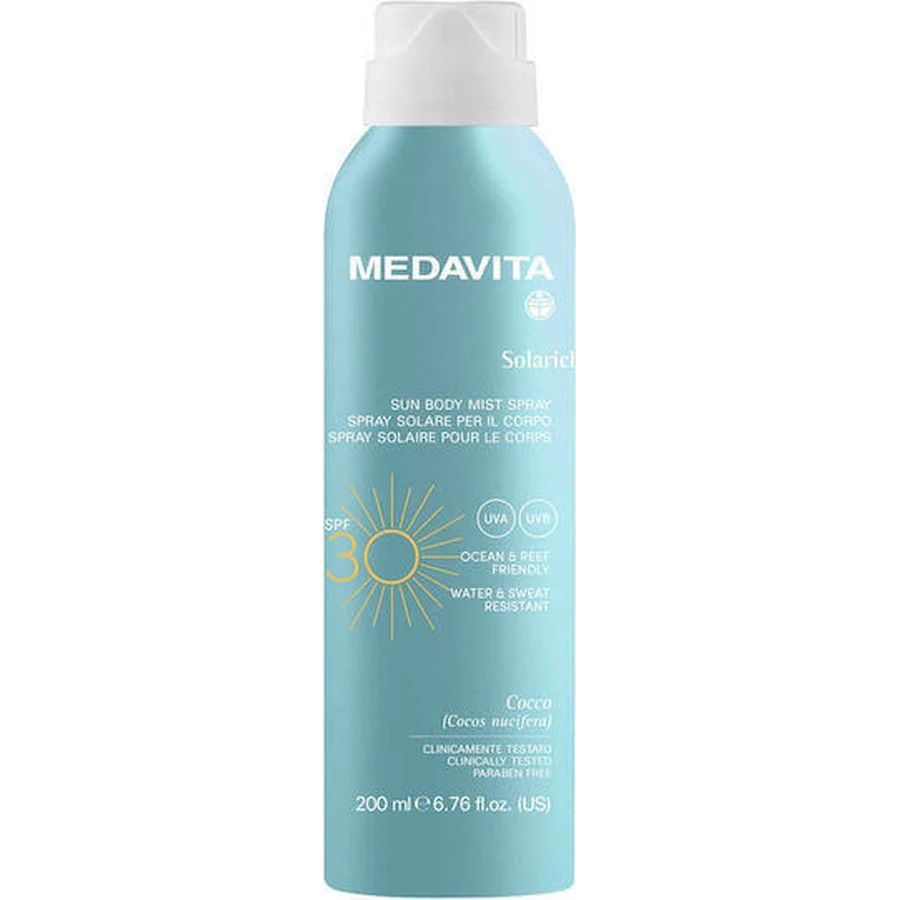Medavita Solarich Средство для тела после пляжа с маслом ши и алоэ вера спрей 200 мл: цены и характеристики
