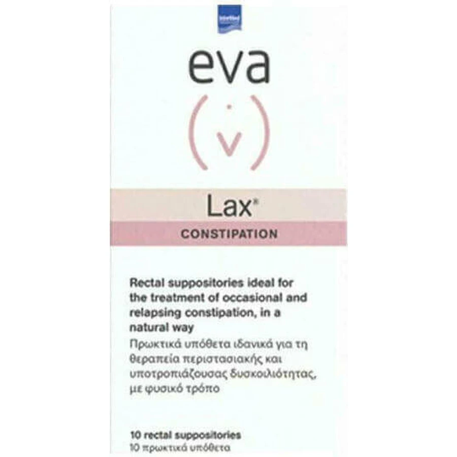 InterMed Eva Суппозитории слабительные при запорах 10шт: цены и характеристики