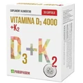 Витамин D3 4000 МЕ и K2 150 мкг, 30 капсул, Parapharm