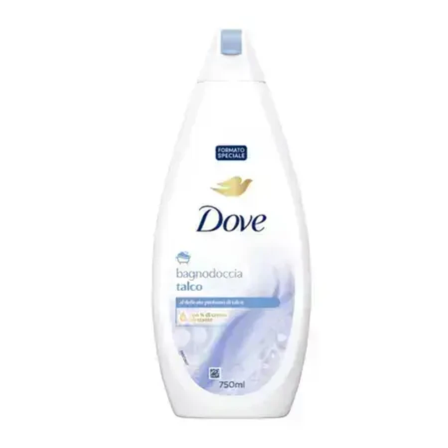 Тальковий гель для душу, 750 мл, Dove: ціни та характеристики