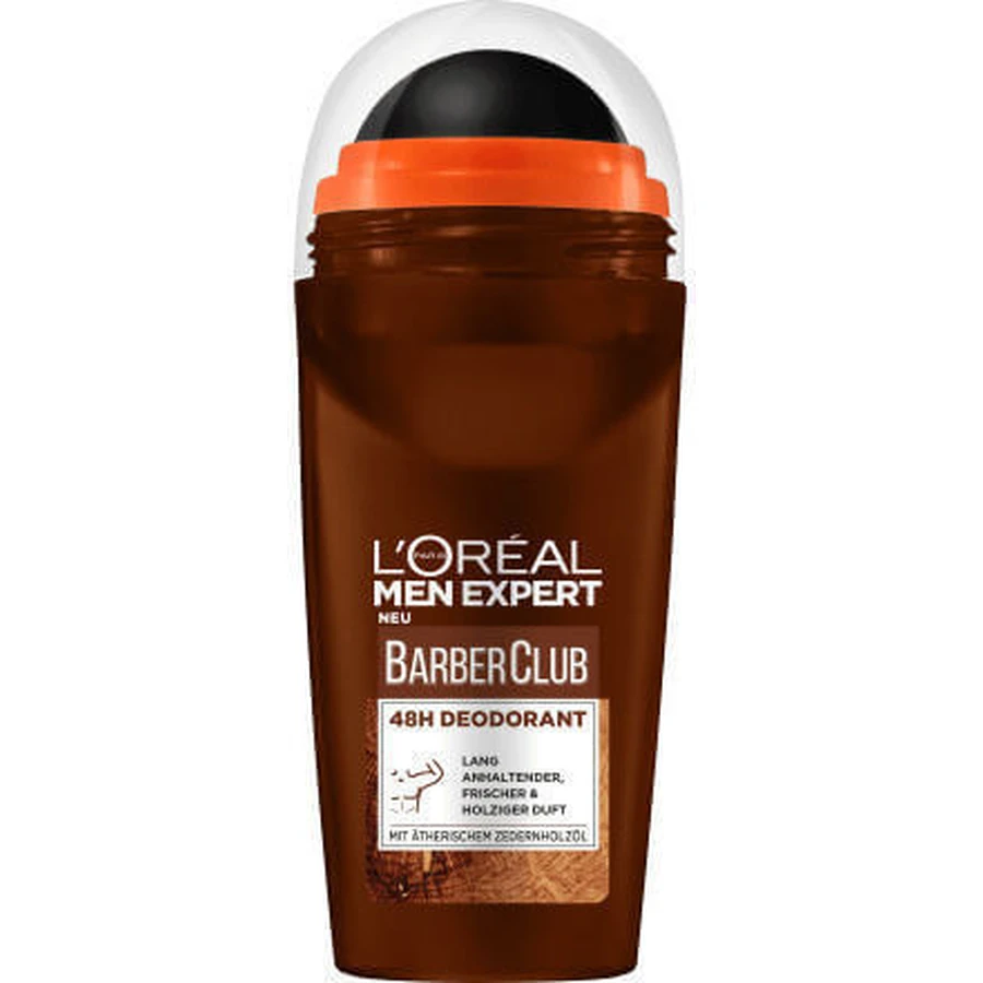 L'Oreal Paris Expert Barber Club Дезодорант ролл-он 50 мл: цены и характеристики