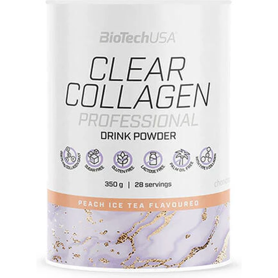 Biotech USA Clear Collagen Professional з вітаміном С 350 гр Персиковий чай: ціни та характеристики
