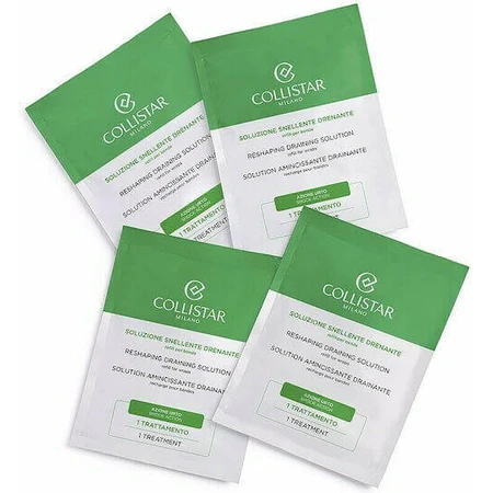 Collistar Reshaping Draining Solution Refill For Wraps 4x100ml Cellulite Set Buttocks: цены и характеристики