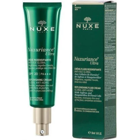 Nuxe Nuxuriance Ultra Sun Protection Factor 20 Зволожуючий та антивіковий денний крем для обличчя 50 мл: ціни та характеристики