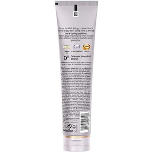 Pantene Pro V Hair Biology Grey & Glowing Conditioner для підтримки сивини та сяючого кольору для фарбованого волосся 160 мл
