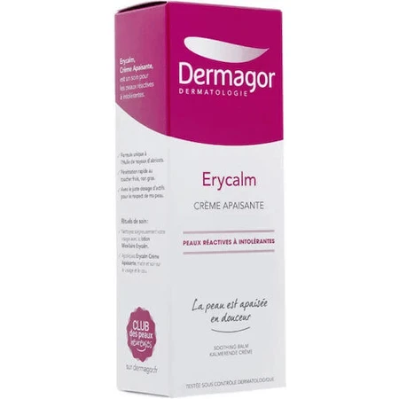 Dermagor Erycalm Зволожуючий бальзам для тіла з гіалуроновою кислотою для чутливої шкіри 40мл: ціни та характеристики