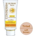 Coverderm Filteray Крем тонирующий мягкий коричневый водостойкий солнцезащитный крем для лица защита от солнца (SPF) 60 с цветом 50 мл: цены и характеристики