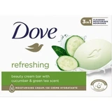 Dove Освежающий мыльный брусок для рук и тела Огурец и зеленое дерево 90 гр.