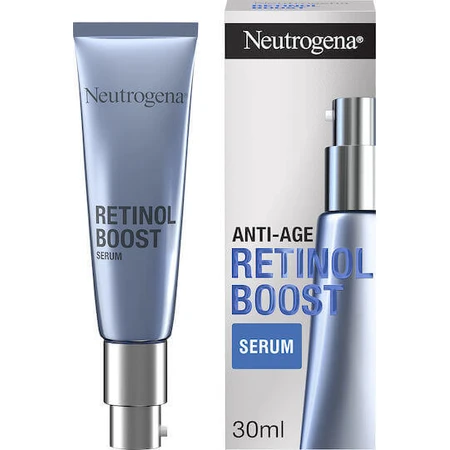 Антивікова сироватка для обличчя Neutrogena Retinol Boost з ретинолом та гіалуроновою кислотою 30 мл: ціни та характеристики