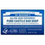 Конопляне м'ятне мило Dr Bronner's Pure-Castile Bar Soap All-One для тіла та волосся 140 гр.: ціни та характеристики