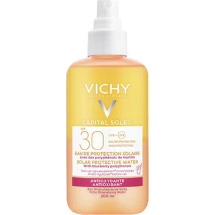 Vichy Ideal Soleil Антиоксидантний водостійкий сонцезахисний лосьйон для тіла SPF30 в спреї 200 мл